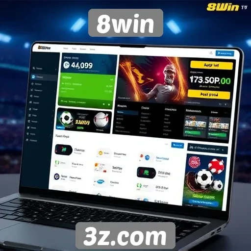 Avaliação da interface do usuário do 8win